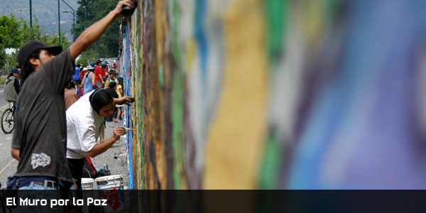 El muro por la Paz
